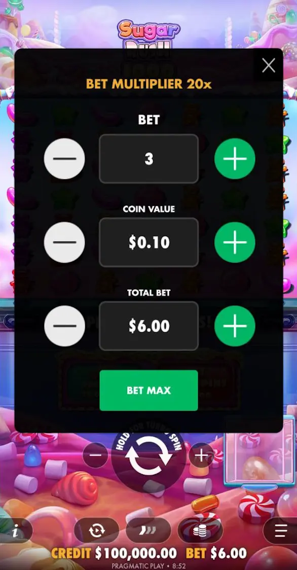 Sugar Rush 1000 9 